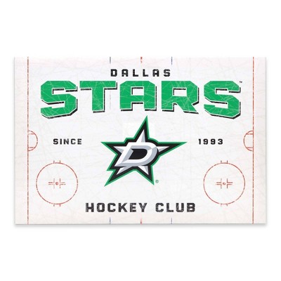 Nhl Dallas Stars Rink Canvas : Target