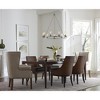 Progress Lighting, Debut Collection, 9-Light Chandelier, Brushed Nickel, Clear or Frosted Seeded Shades - 3 of 4