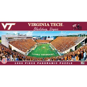 MasterPieces Sports Panoramic Puzzle - NCAA Virginia Tech Hokies Endzone View - 1 of 4