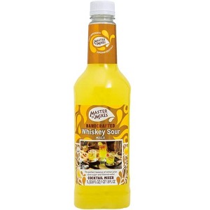 Master of Mixes Whiskey Sour - Ready to Use - 1 Liter Bottle (33.8 Fl Oz) - Mixer Perfect for Bartenders and Mixologists - 1 of 4