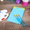 Bright Creations 4 Pack Kids Art Smocks, Waterproof Artist Painting Aprons with 3 Pockets and Velcro Tape for Art and Crafts Activity - 3 of 4
