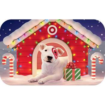 Bullseye Holiday Doghouse Target GiftCard $50