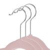 Casafield 11" Velvet Baby Hangers for Infant & Toddler Clothes, Set of 100 - 2 of 4