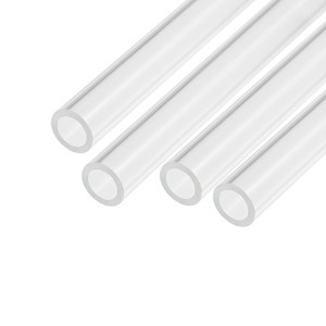 Unique Bargains Lamp Lantern Water Cooling System Acrylic Round Pipes Clear 4 Pcs 6" - 1 of 4