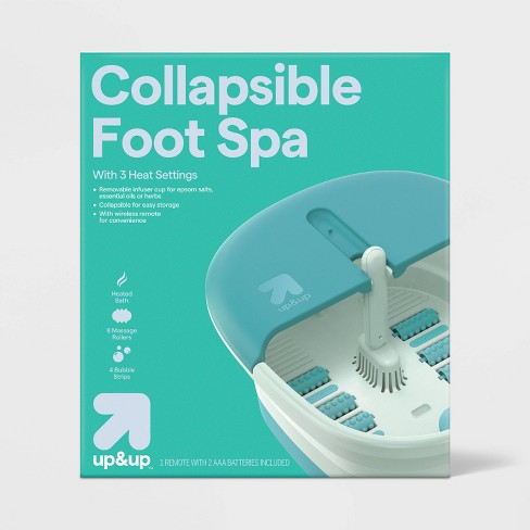 Collapsing Foot Spa Bath With Heat Up up Target