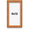 PosterPalooza | Panoramic Classic Brown Picture Frame - UV Acrylic, Foam Board Backing, Hanging Hardware - 2 of 4