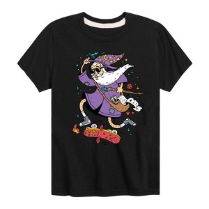 Boys' - Instant Message - Wizard Skater Short Sleeve Graphic T-Shirt - 1 of 4