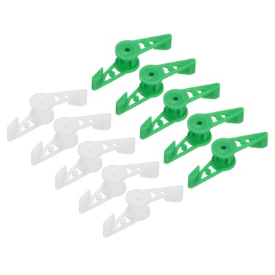Unique Bargains Plant Stem Training 360 Degree Clips Plant Bender