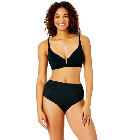 Women's Live In Color V Wire Underwire Bikini Top - image 1 of 4