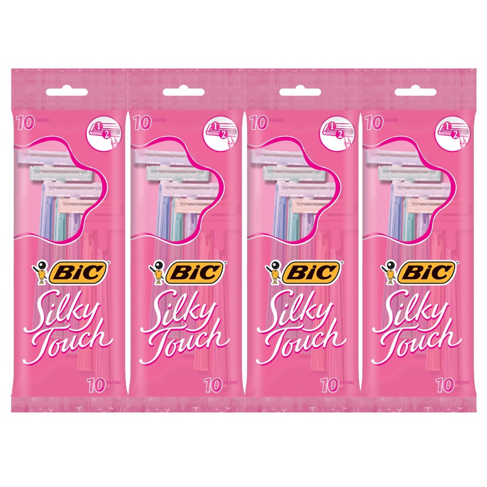 UPC 070330916104 product image for BiC Silky Touch Twin Blade Razor for Women - 10ct | upcitemdb.com