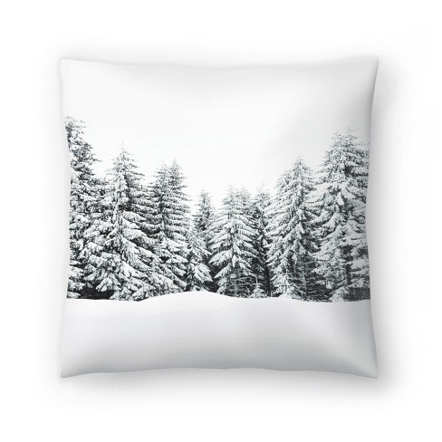 Big Dot Of Happiness Winter Wonderland - Snowflake Holiday Party And Winter  Home Decorative Canvas Cushion Case - Throw Pillow Cover - 16 X 16 Inches :  Target