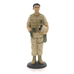 Figurine 8.0 Inch U S Desert Marine White Military Figurines - 1 of 2