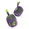 Worryfree Gadgets Waterproof IPX6 Mini Wireless Bluetooth Speaker with RGB Lights - 2 of 3