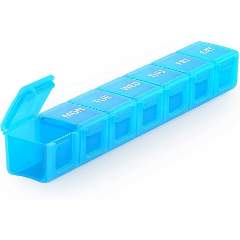 Sukuos Small Pill Box 3 pcs, Cute Travel Pill Case Portable for Pocket  Purse, BPA Free