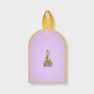 14K Gold Dipped Lower Case Letter Charm - A New Day™ Gold