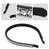 Unique Bargains Women's Rhinestone Faux Crystal Headbands Hair Accessories 0.47 Inch Wide 1 Pc - 3 of 4