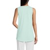 Lands' End Women's Supima Cotton Tunic Tank Top - 2 of 4