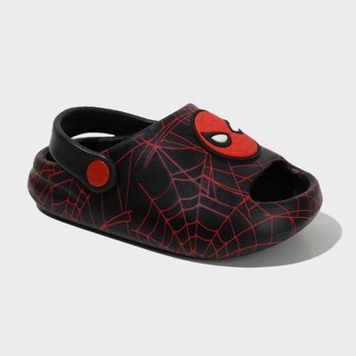 Toddler Spider-Man EVA Sandals - Black