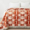 Printed with Fringe Groove Print Quilt White/Burnt Orange - Opalhouse™ designed with Jungalow™ - image 3 of 4