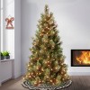 National Tree Company First Traditions Pre-Lit Charleston Pine Hinged Artificial Christmas Tree Clear Lights - 3 of 3