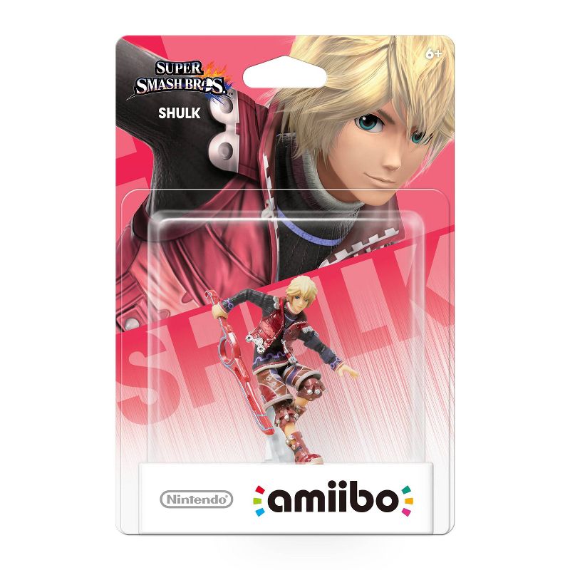 Nintendo Super Smash Bros Series amiibo Figure - Shulk, 1 of 3