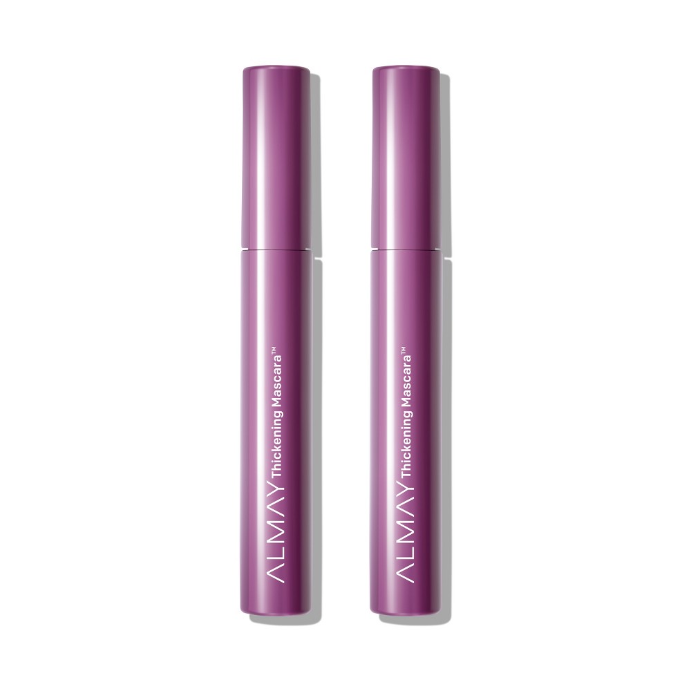 Almay Thickening Mascara Twin Pack 402 Black - 0.26 fl oz