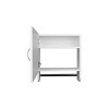 GlasFlength Decorative Wall Mirrors Wall Art Bathroom Decor Cabinet Vanity Medicine Cabinet Mirrors for Bathroom Wall, White, 5.7"*17.7"*19.7" - 4 of 4
