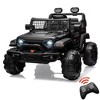 24V 9Ah 2 Seats Kids Ride On Truck with Remote Control,20“ Large Seat Ride On Car for Toddlers, Electric Riding Vehicle Car - 2 of 4