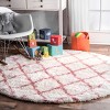 Nuloom Nelda Trellis Kids Shag Indoor Area Rug - 2 of 4