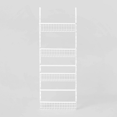 Nex 3 Tier Over The Door Basket Organizer With 3 Tier Mesh Basket Hanging  Storage Unit : Target