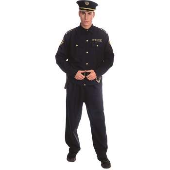Dress Up America Police Officer Costume For Adults - One Size : Target
