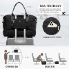 Travel Duffle Bag for Women with Shoe Compartment & Toiletry Bag, Weekender Carry-On Overnight Bag - 4 of 4