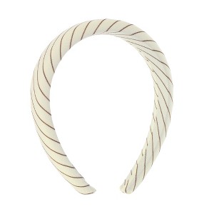 Unique Bargains Women's Classic Wide Twill Headband 6.3"x5.51" 1 Pc - 1 of 4