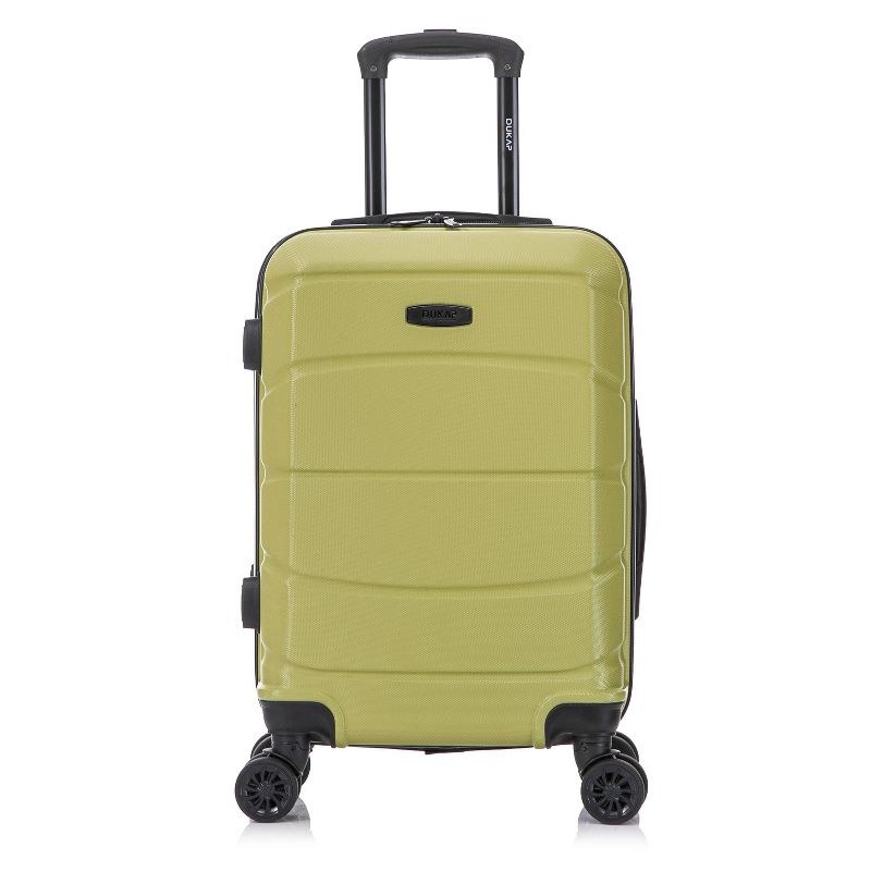 DUKAP Sense Lightweight Hardside Carry On Spinner Suitcase - Green, 3 of 18