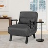Aortzio Folding Sofa Bed Sleeper Armchair Lounge Couch 6 Position Home Furniture - 4 of 4
