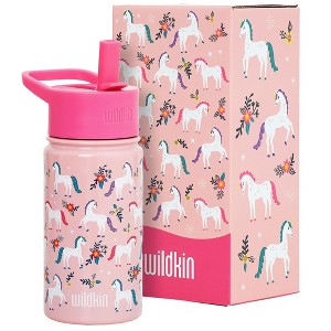 Wildkin 14 oz Stainless Steel Insulated Water Bottle for Kids - 1 of 4