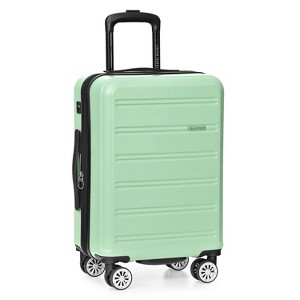 Travel Select Snowcreek Matte 21" Carry On Hardside Spinner Suitcase with USB Port - 1 of 4