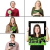 Big Dot of Happiness Game Zone - Pixel Video Game Party or Birthday Party Selfie Photo Booth Picture Frame and Props - Printed on Sturdy Material - 2 of 4