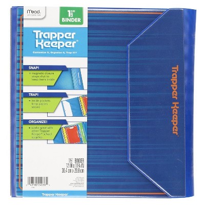 Mead Trapper Keeper 1 5 Binder Blue Target Inventory Checker Brickseek