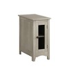 GDFStudio Willa Traditional Nightstand with 1 Door and 2 Compartments - 3 of 4