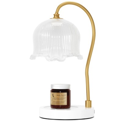 Topteng Candle Warmer Lamp with Timer Function - Electric Wax Melter for Luxury Decor
