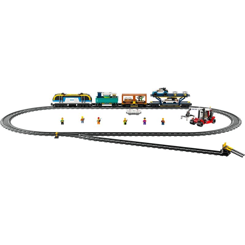 LEGO City Freight Train Toy Remote Control Sounds Set 60336, 3 of 8