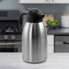 MegaChef 2L Stainless Steel Thermal Beverage Carafe for Coffee and Tea - 2 of 4