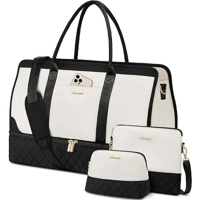 LOVEVOOK Weekender Bags for Women Travel Duffle Bag with Shoe Compartment