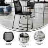 Flash Furniture HERCULES Stackable Counter Stool with Air-Vent Back and Powder Coated Sled Base - 4 of 4