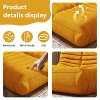 SYFERLORY Soft Beanbag Chair Set of 2，Fireside Bean Bag Lounger Memory Foam Chair For Home, Apartment Or Gaming Venue - 4 of 4