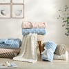 Swift Home | 50" x 70" Jacquard Patterned Plush Throw Blanket - 2 of 4