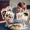 Big Dot of Happiness Happy Thanksgiving - Fall Harvest Party Picture Centerpiece Sticks - Photo Table Toppers - 15 Pieces - 2 of 4