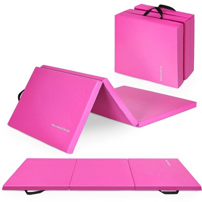 BalanceFrom All Purpose 2'x6'x1.5" Extra Thick High Density Anti Tear Gymnastics Gym Folding Exercise Aerobics Mats