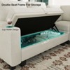 Belffin Oversized 10-Seater U-Shaped Sectional - Modular Chenille Couch with Storage Ottoman & Cup Holders.Gray - 4 of 4